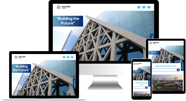 Manaseer Group Website development